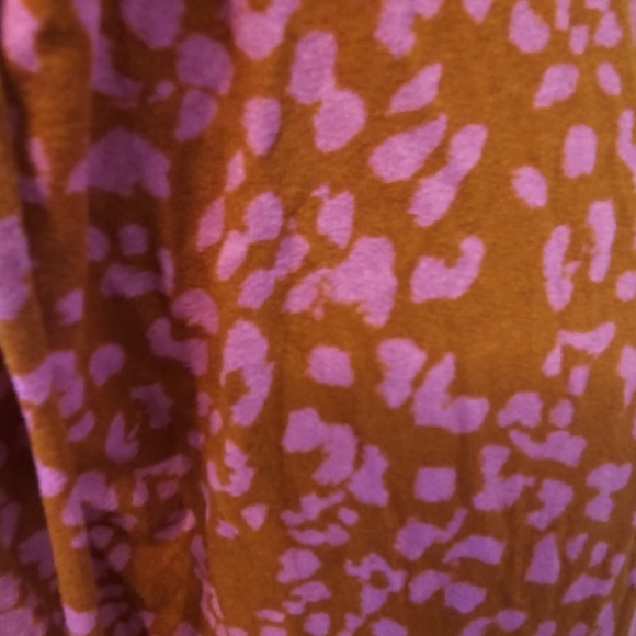 Pink and Brown Free People Women's Marseille Mini Dress - Picture 8 of 8